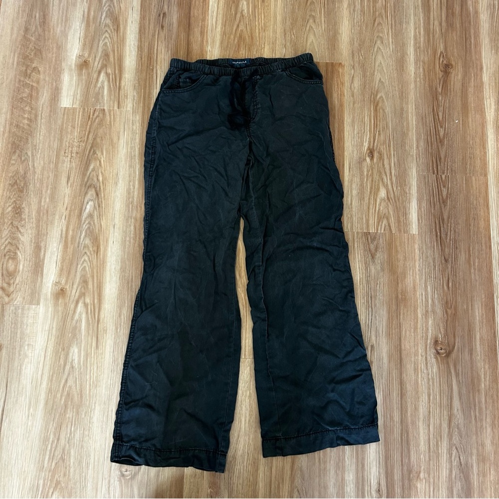 Aeropostale Black Wide Leg Pants